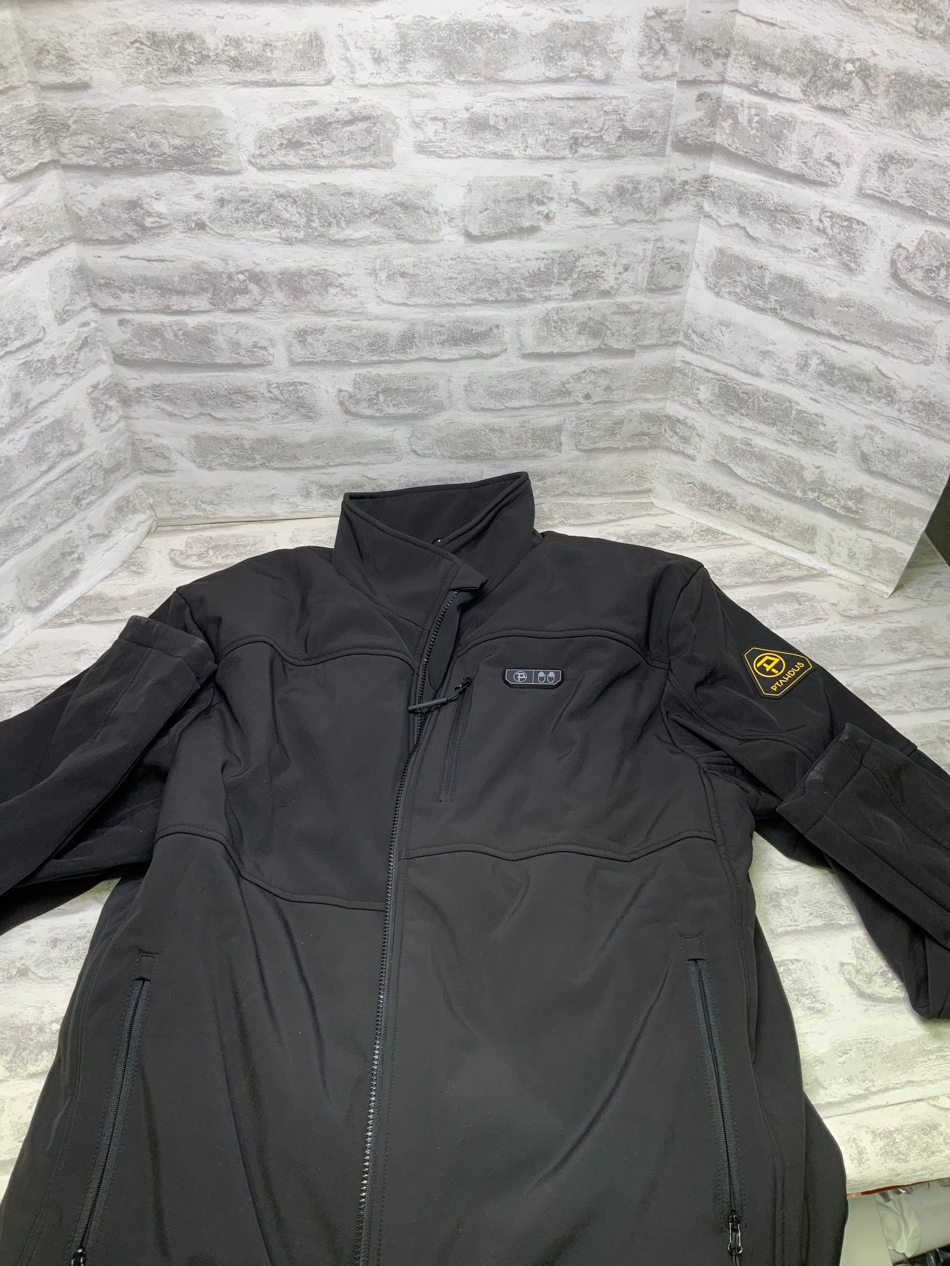 Ptahdus Men's Heated Jacket Soft Shell with Hand Warmer, with 7.4V Battery Pack- X-Large (7615196365038)